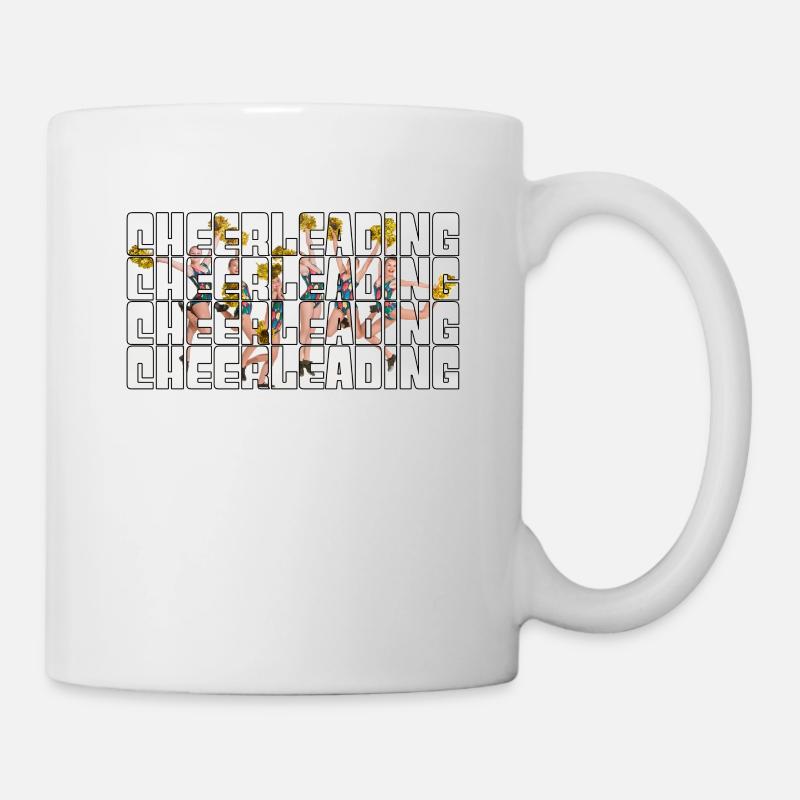 Cheerleading - Tasse - Weiß