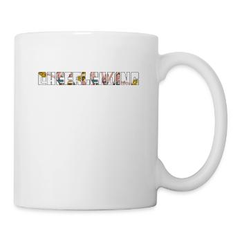 Cheerleading - Tasse - Weiß - Rechts