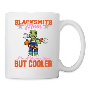 La mère forgeron aime une maman régulière mais plus cool - Mug blanc - blanc - Droite