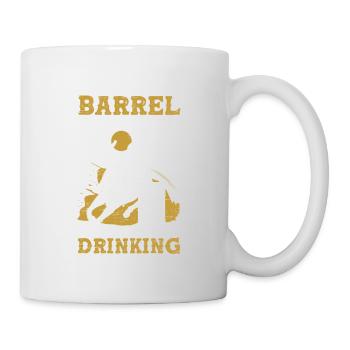 Barrel Racing Drink Bière Rodéo Sports équestres - Mug blanc - blanc - Droite