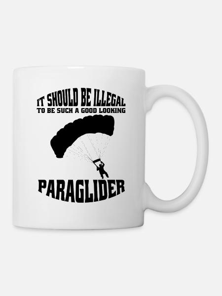 Parapente Parapente Parapente Parapente - Mug blanc - blanc