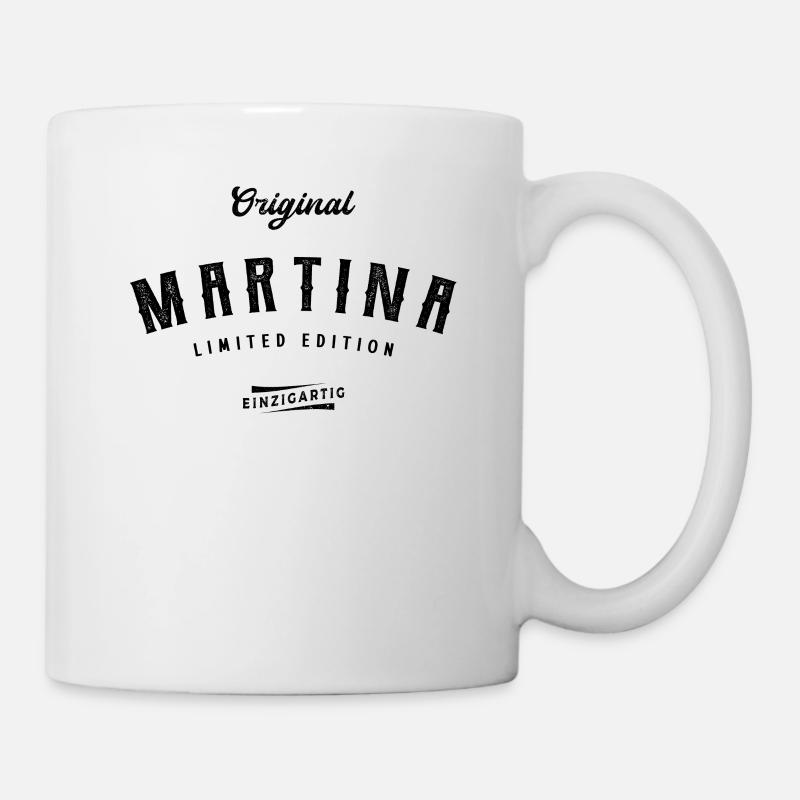 Martina Limited Edition - Tasse - Weiß