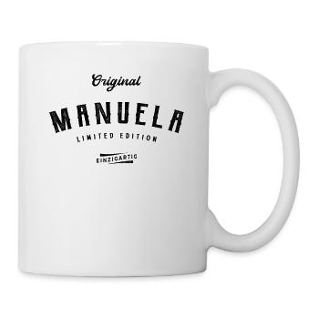 Manuela Limited Edition - Tasse - Weiß - Rechts