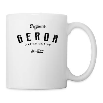 Gerda Limited Edition - Tasse - Weiß - Rechts
