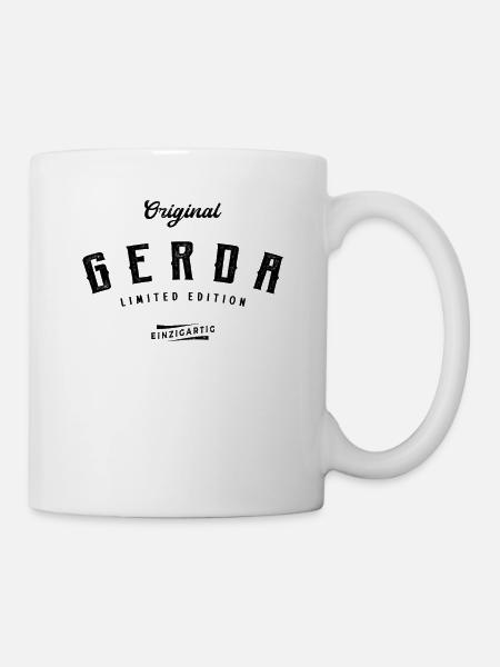 Gerda Limited Edition - Tasse - Weiß