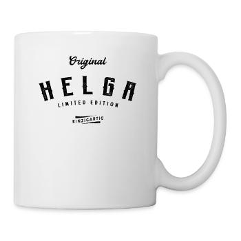 Helga Limited Edition - Tasse - Weiß - Rechts