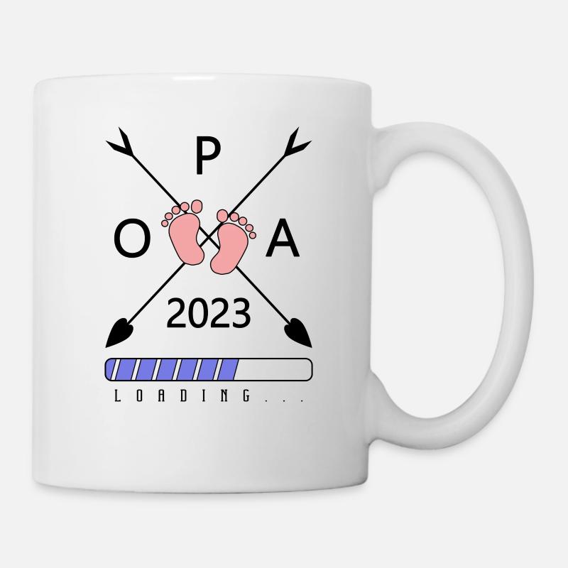 Opa 2023 Loading - Tasse - Weiß