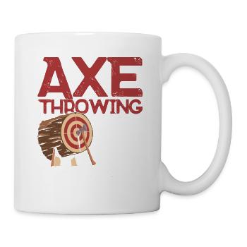 Axe Thrower Axe Throw Axe Gift - Mug - white - Right