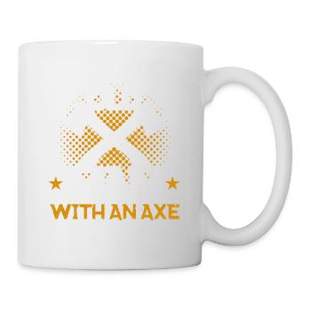 Axe Thrower Axe Throw Axe Gift - Mug - white - Right