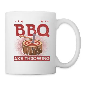 Axe Thrower Axe Throw Axe Gift - Mug - white - Right