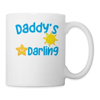 Daddy's Little Darling Cute Kiddie Sun Star Kid - Mug - white - Right