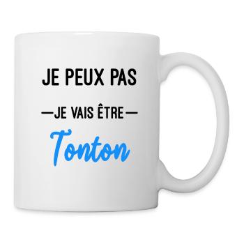 je vais être Tonton annonce grossesse - Mug blanc - blanc - Droite