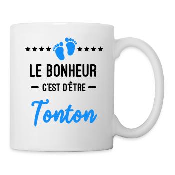 bonheur être Tonton Annonce grossesse - Mug blanc - blanc - Droite