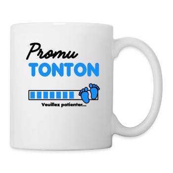 Promu Tonton Annonce grossesse - Mug blanc - blanc - Droite
