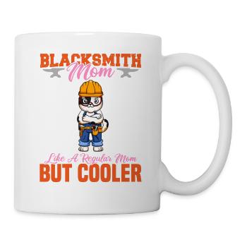 La mère forgeron aime une maman régulière mais plus cool - Mug blanc - blanc - Droite