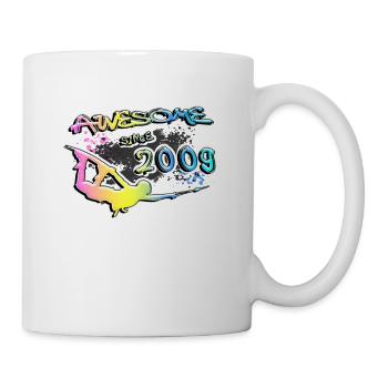 Awesome since 2009. Wakeboard Lifestyle - Mug - white - Right