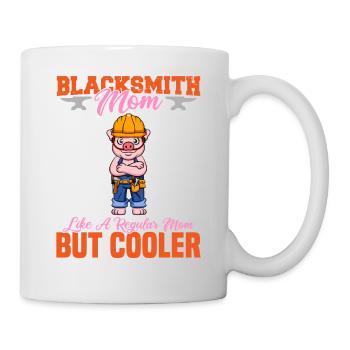 La mère forgeron aime une maman régulière mais plus cool - Mug blanc - blanc - Droite