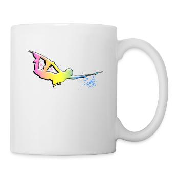 Wakeboard, Wassersport, Wakeboarder, Wasserski - Tasse - Weiß - Rechts