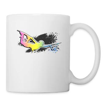 wakeboard, silhouette, water sports, wakeboarder, - Mug - white - Right