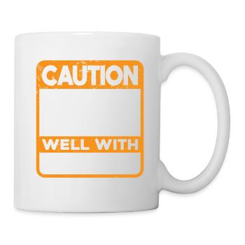 Caution Does Not Play Well With Others 38 - Mug - white - Right