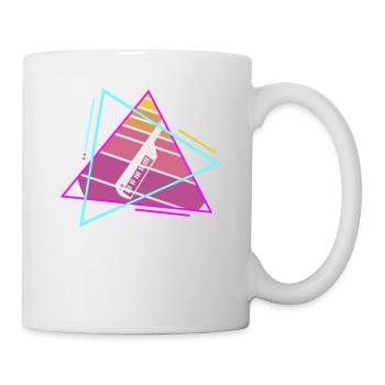 Retro Vintage Classic Keytar Player Instrument - Mug - white - Right