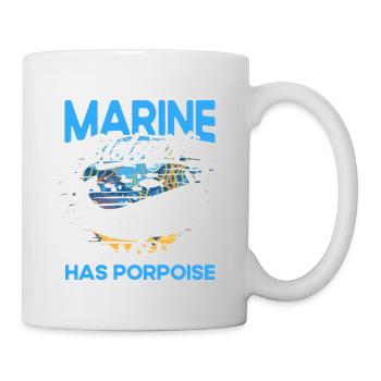 Meeresbiologe Ozean Geschenk Meeresbiologie - Tasse - Weiß - Rechts