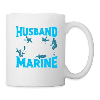 Meeresbiologe Ozean Geschenk Meeresbiologie - Tasse - Weiß - Rechts