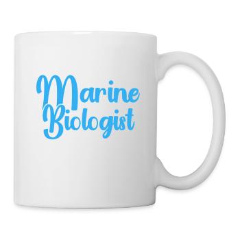 Meeresbiologe Ozean Geschenk Meeresbiologie - Tasse - Weiß - Rechts