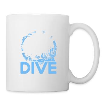 Meeresbiologe Ozean Geschenk Meeresbiologie - Tasse - Weiß - Rechts