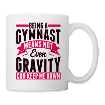 Gymnast Gymnastics - Mug - white - Right