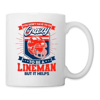 American Football Mannschaft American Football Foo - Tasse - Weiß - Rechts