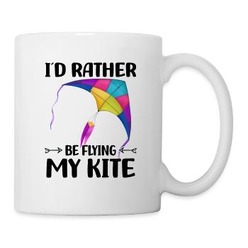Flying kites - Mug - white - Right