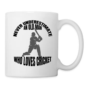 Cricket Slogan Cricket Gift Cricket Fan Team - Mug blanc - blanc - Droite