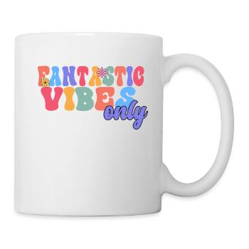 Fantastic Vibes Nur Florist Botanical Flower - Tasse - Weiß - Rechts