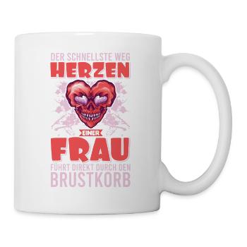 Festival du film d’horreur zombie + Halloween - Mug blanc - blanc - Droite