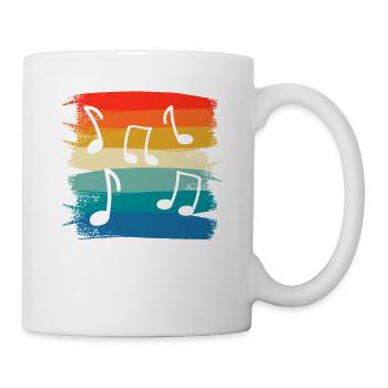 Retro Vintage Classic Composer Music Composing - Mug - white - Right