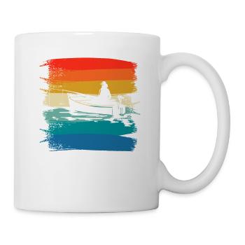 Retro Vintage Classic Fisherman Fishing - Mug - white - Right