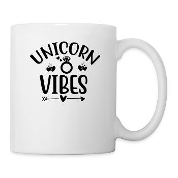 Unicorn vibes Unicorn - Tasse - Weiß - Rechts