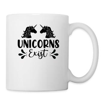 Unicorns exist Unicorn - Mug - white - Right