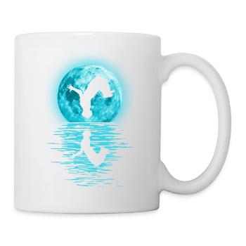 Parkour, Freerunning, Street Workout, Acrobatic - Tasse - Weiß - Rechts