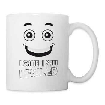 I came, I saw, I failed. I came, saw and - Mug - white - Right