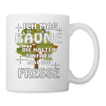 ICH MAG BÄUME - Tasse - Weiß - Rechts