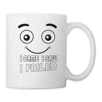 I came, I saw, I failed. I came, saw and - Mug - white - Right