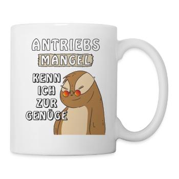 FAULTIER ANTRIEBS MANGEL - Tasse - Weiß - Rechts