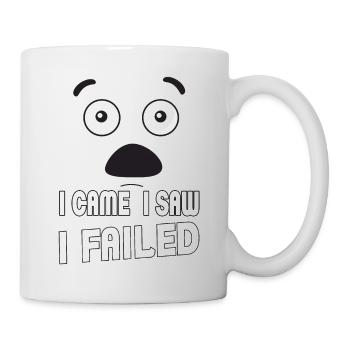I came, I saw, I failed. I came, saw and - Mug - white - Right