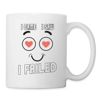 I came, I saw, I failed. I came, saw and - Mug - white - Right