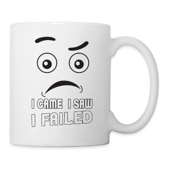 I came, I saw, I failed. I came, saw and - Mug - white - Right