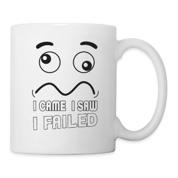 I came, I saw, I failed. I came, saw and - Mug - white - Right