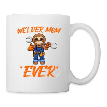 Best Welder Mom Ever Metal Work Crafts Mother - Mug - white - Right