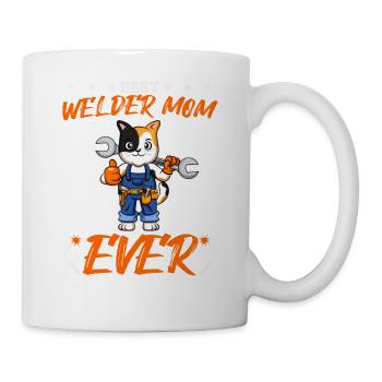 Best Welder Mom Ever Metal Work Crafts Mother - Mug - white - Right